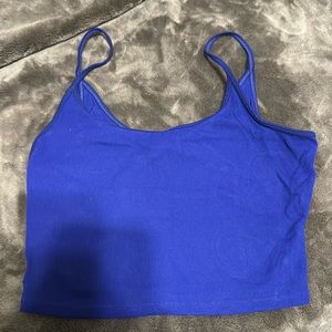 Athleta crop top tank size small